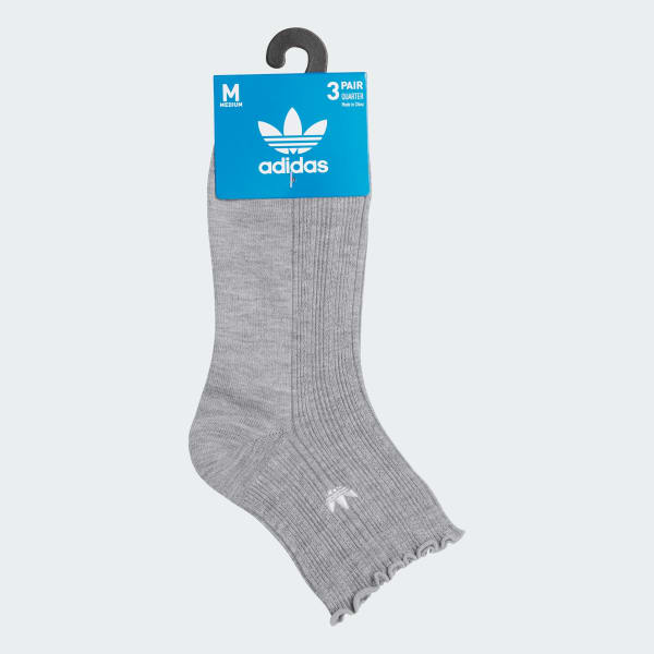 U ORI RUFFLE 3-PACK QUARTER