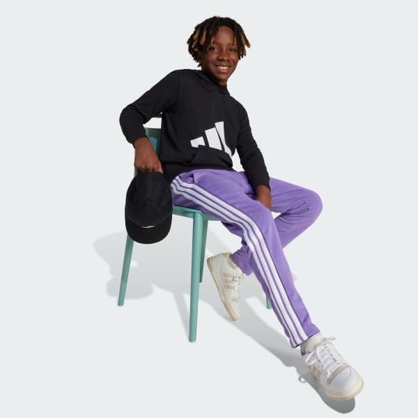 Negro Polera con capucha Essentials (Niños)
