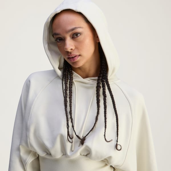 adidas by Stella McCartney クロップドパーカー - ベージュ