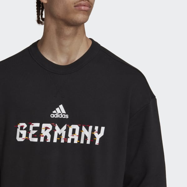 Svart FIFA World Cup 2022™ Germany Crew Sweatshirt TL190