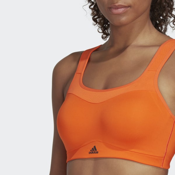 Orange adidas TLRD Impact Training High-Support bh NQ206
