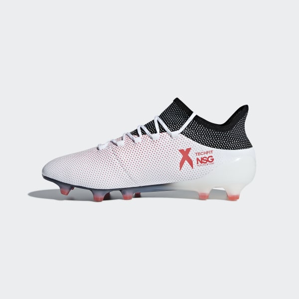 adidas X 17.1 Firm Ground Boots - White 