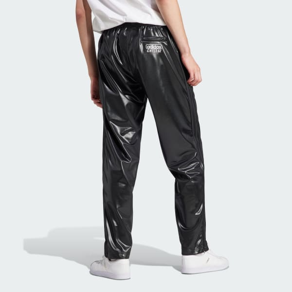 Vinyl track pants on sale