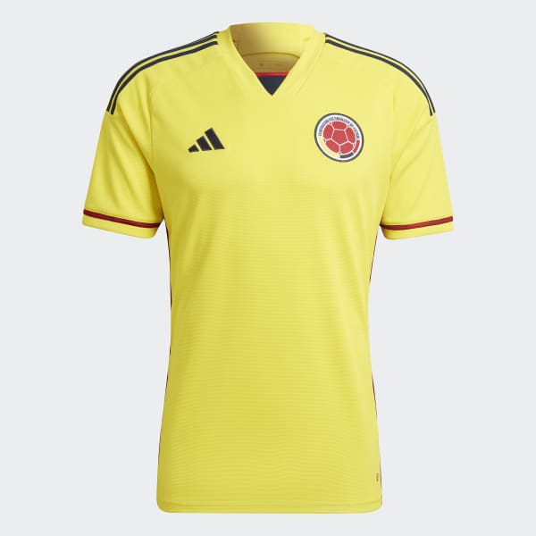 Camiseta Uniforme de Local Selección Colombia 22 Amarillo adidas