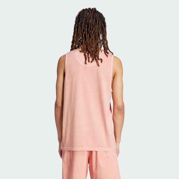 Red Trefoil Essentials+ Dye Tank Top