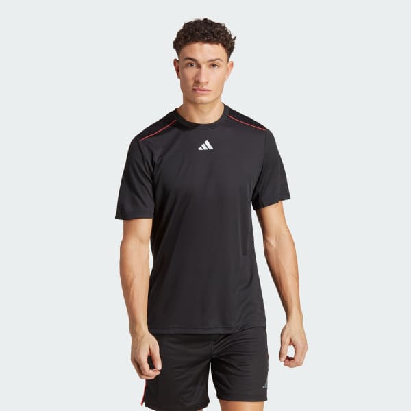 zwart Workout Base Logo T-shirt