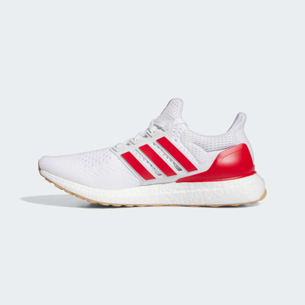 Adidas ultra boost 4. white red shop