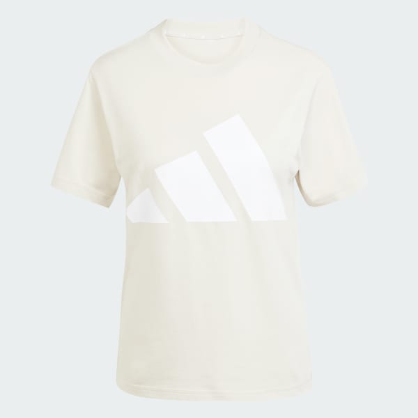 Beige Camiseta Essentials Big Logo Cotton