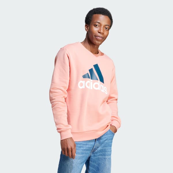 Rojo Polerón Essentials Fleece Big Logo
