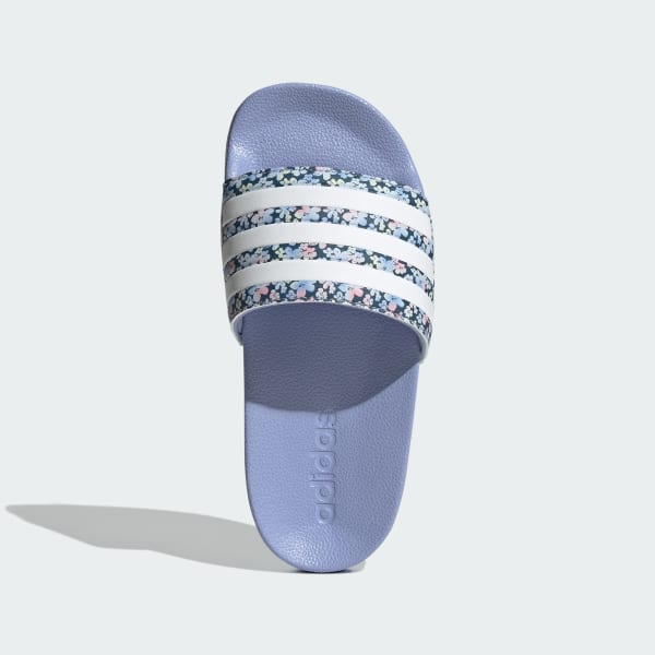 Adidas baby blue slides online