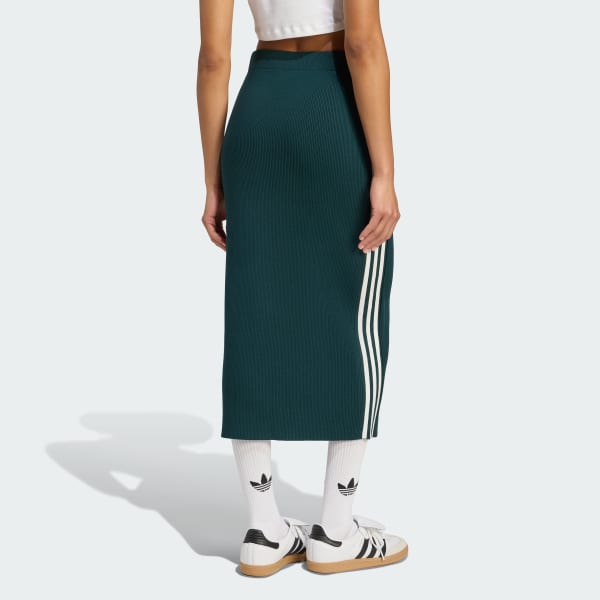 Bla Adicolor Knit 3-Stripes Skjørt