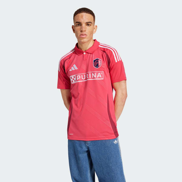 adidas St. Louis CITY SC 25/26 Home Jersey - Pink | Free Shipping