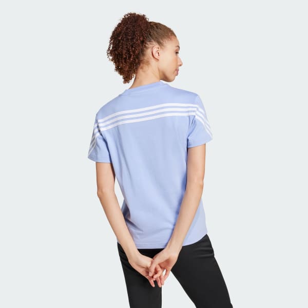 Μπλε Future Icons 3-Stripes Tee