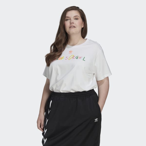 Bianco T-shirt Always Original Graphic (Curvy) CX023