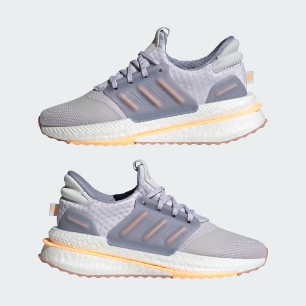 Purple and on sale orange adidas shoes