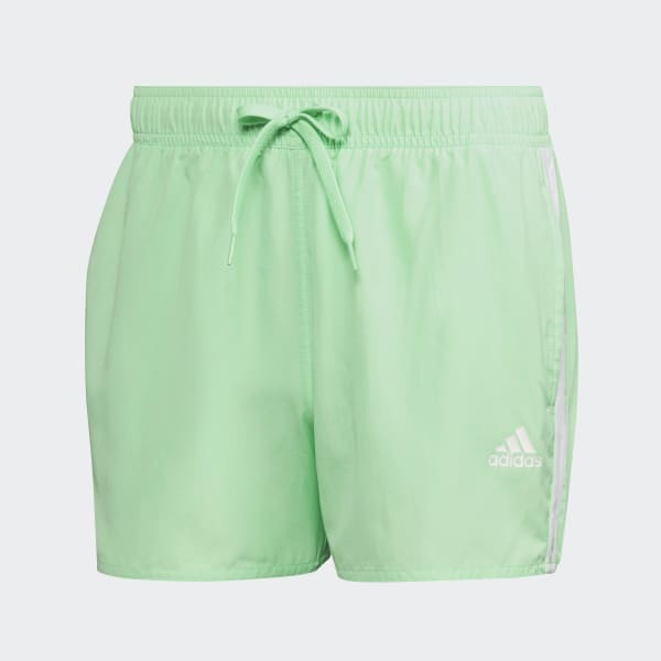 Zielony Classic 3-Stripes Swim Shorts AT917
