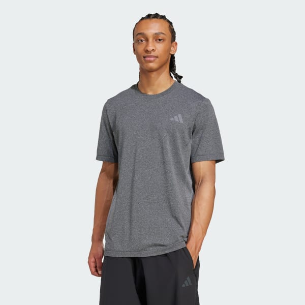 grijs Train Essentials Structure T-shirt