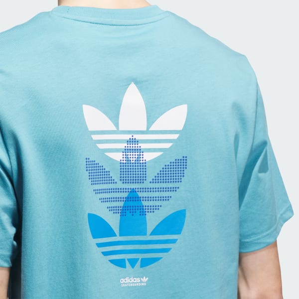 Camiseta Skateboarding Triple Trefoil - Azul adidas | adidas Brasil