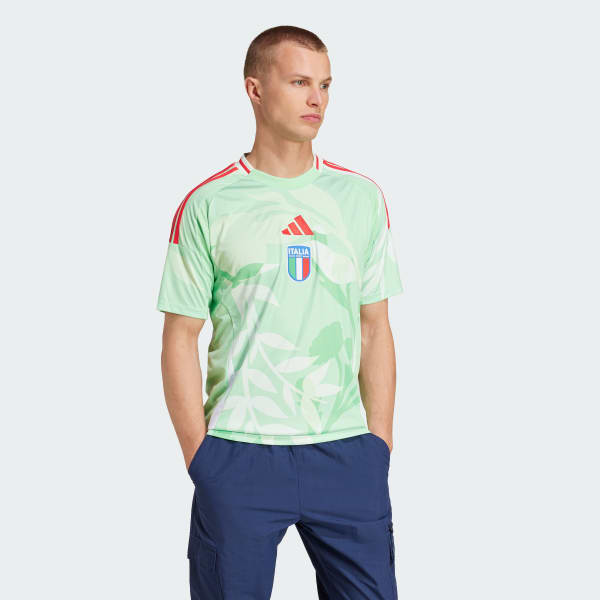 Verde Camiseta Visitante Italia 25 (Equipo femenino)