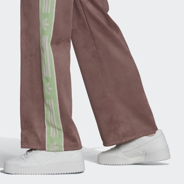 Morado Pantalón Deportivo Gamuza TF584
