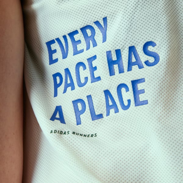 สีเขียว เสื้อกล้าม Runners CLIMACOOL