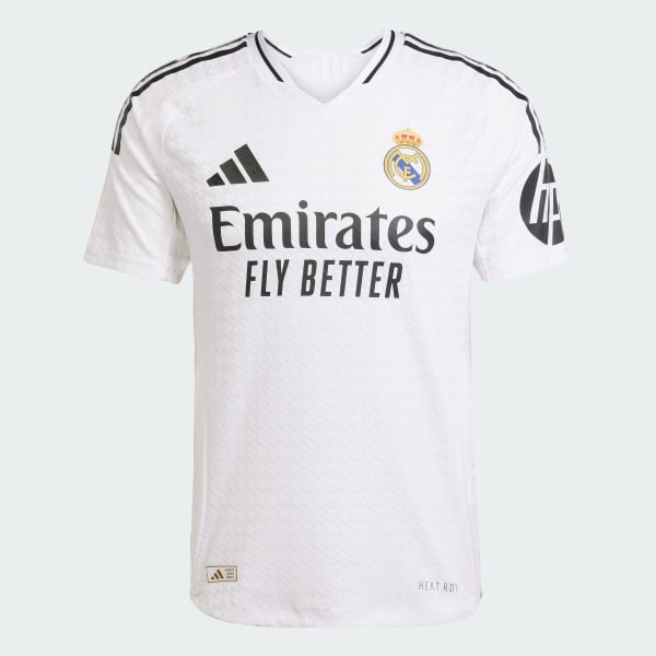 wit Real Madrid 24/25 Authentiek Thuisshirt