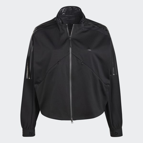cierna Tepláková bunda Tiro Suit-Up Advanced (plus size)