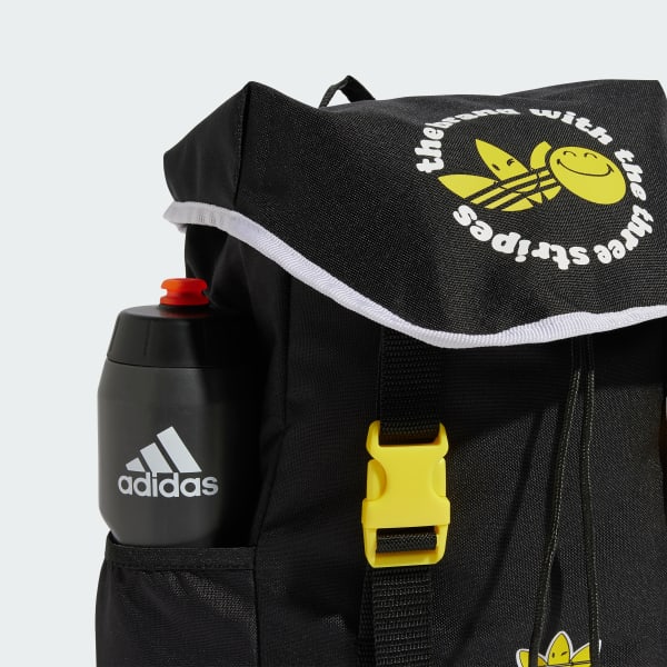 Black adidas Originals x Smiley Kids Backpack