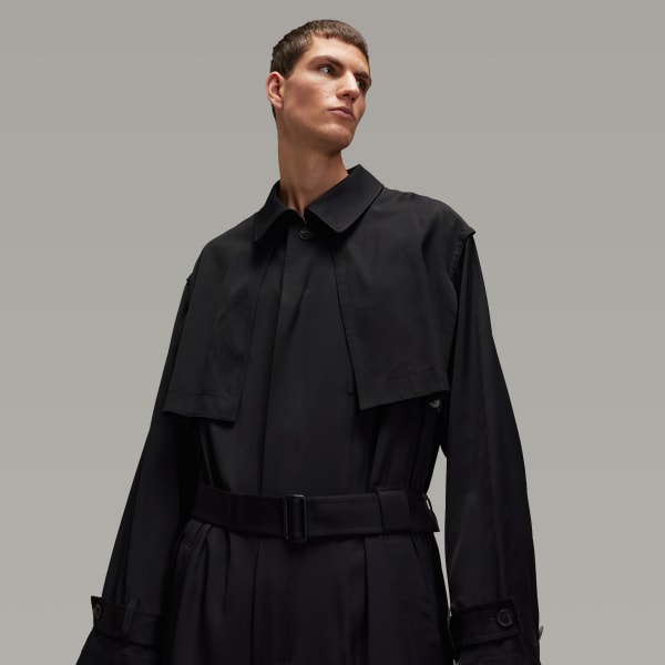 Adidas Y-3 Rayon Twill Coat SHOP ONLINE