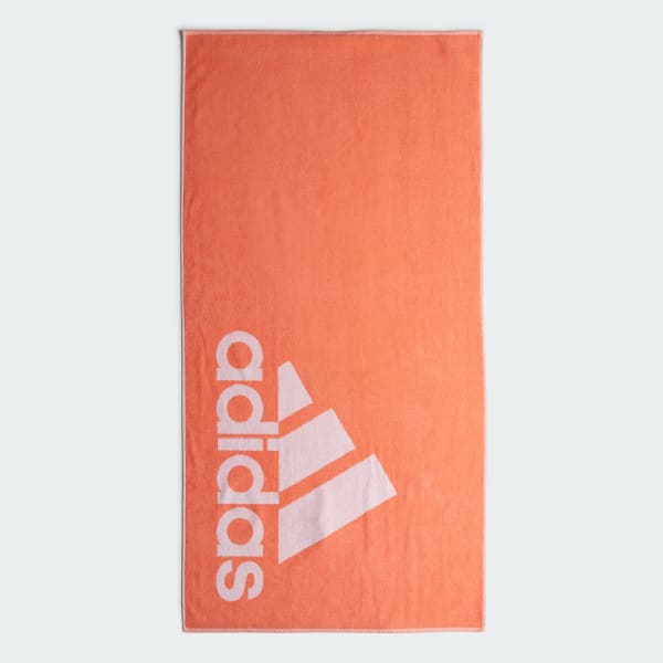 Πορτοκαλί adidas Towel Large