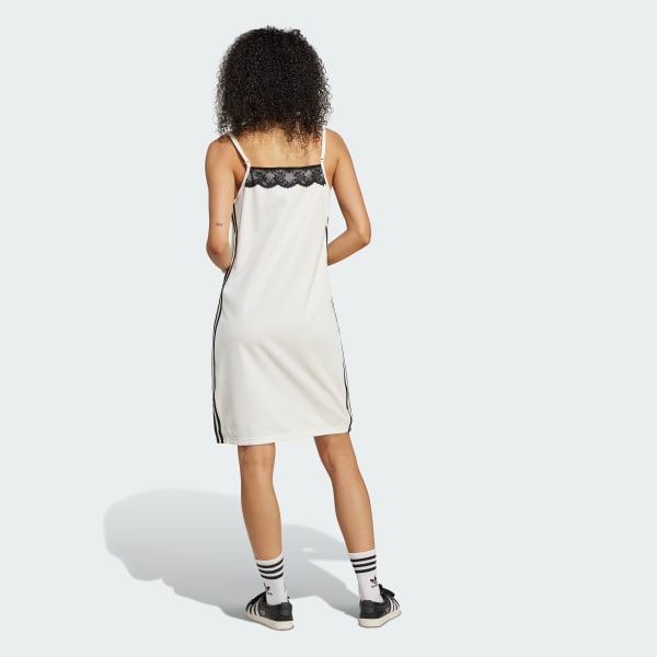 wit adidas Originals R3CD Jurk