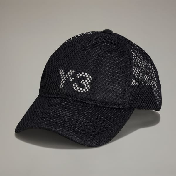 Sort Y-3 Trucker kasket