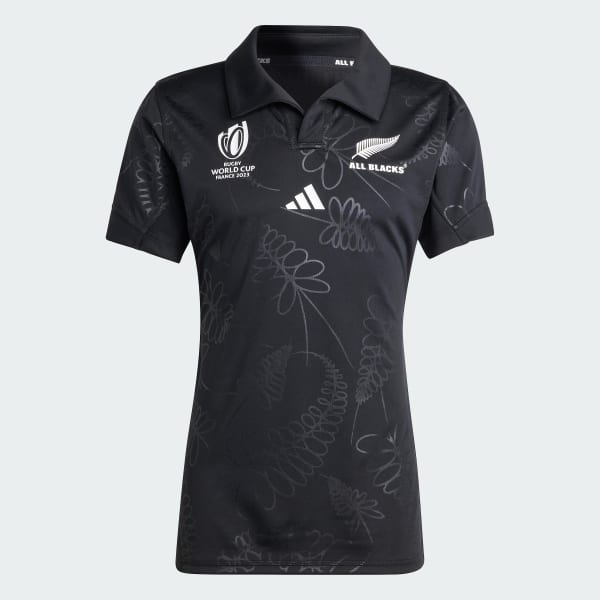 Black All Blacks Rugby Performance Home Jersey