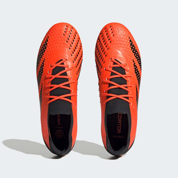 Arancione Scarpe da calcio Predator Accuracy.1 Low Firm Ground