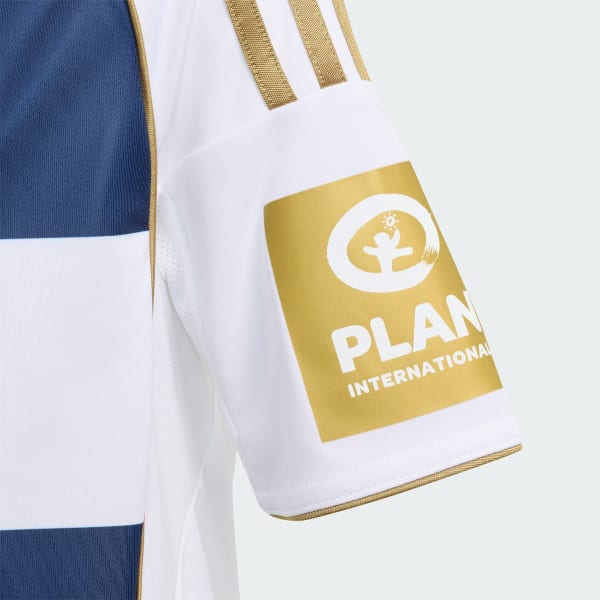 Weiss Hamburger SV Kids Kurzarmtrikot