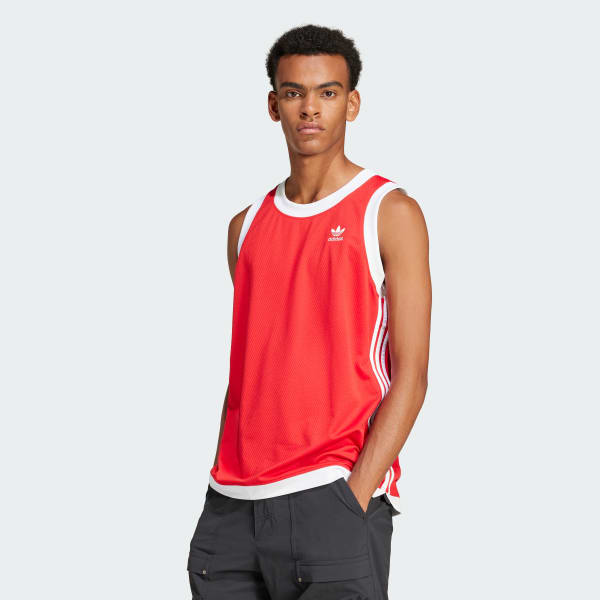 Gold Adicolor Mock Eyelet Vest