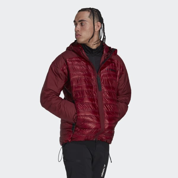 Purpurová Bunda Terrex MYSHELTER Down Hooded