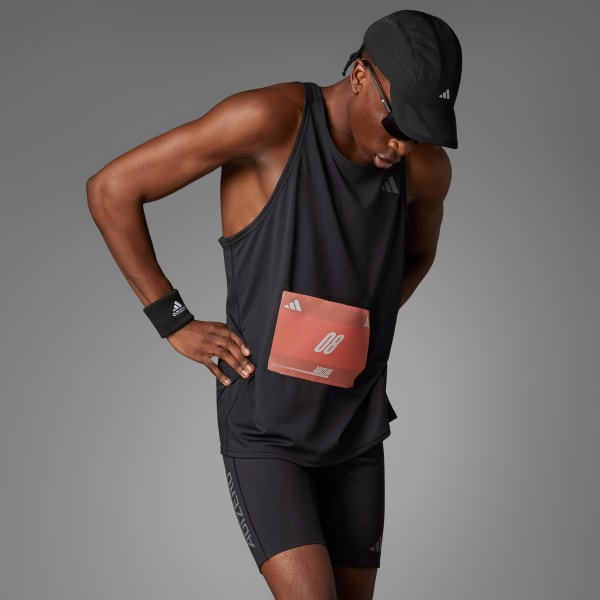 Black adidas Adizero | Running Running adidas | Short US - Leggings Men\'s