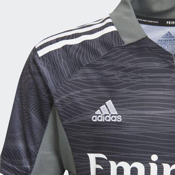 Preto Camisola Principal de Guarda-redes 21/22 do Real Madrid