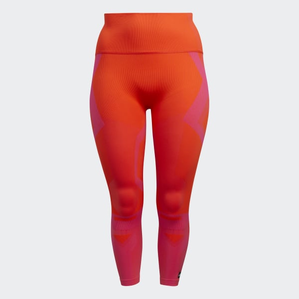 Orange Formotion Sculpt Two-Tone Plus Size tights 60740