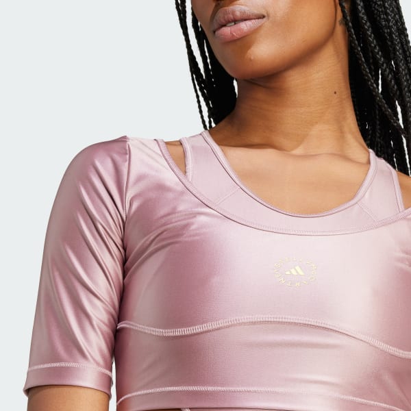 adidas by Stella McCartney Crop Top Purple adidas Thailand
