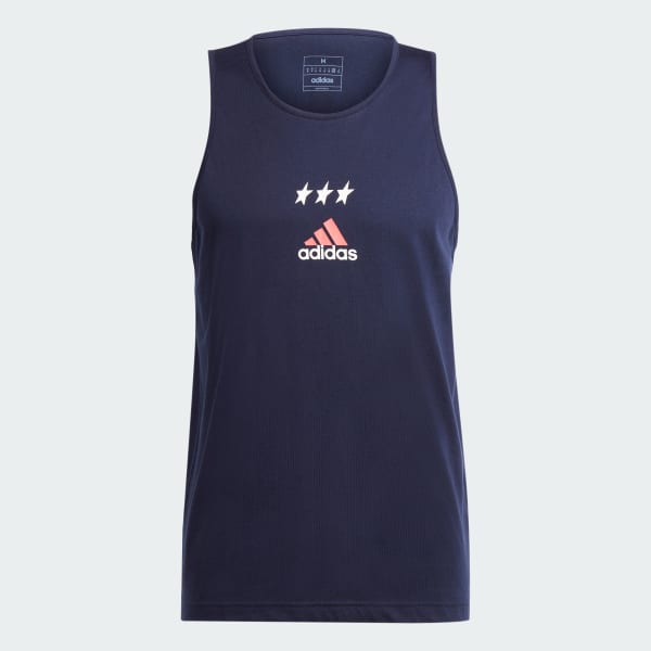 MEDI 2WAY DENIM LIKE OVER TANK TOP（タンクトップ）｜Ameri