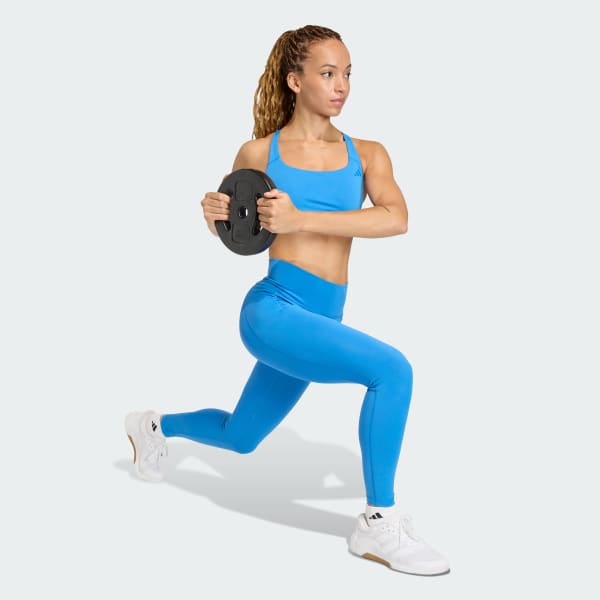 Blue Optime Workout Full Length Leggings
