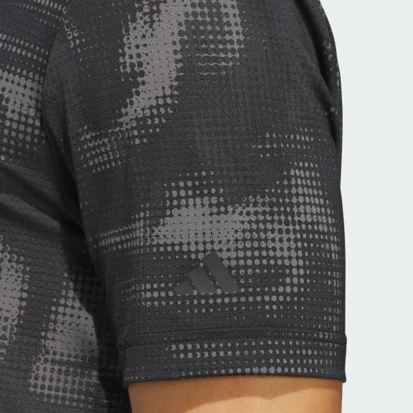 adidas Ultimate365 Printed Mesh Polo Shirt - Black | Free adidas Ultimate365 Printed Mesh Polo Shirt - Black | Free