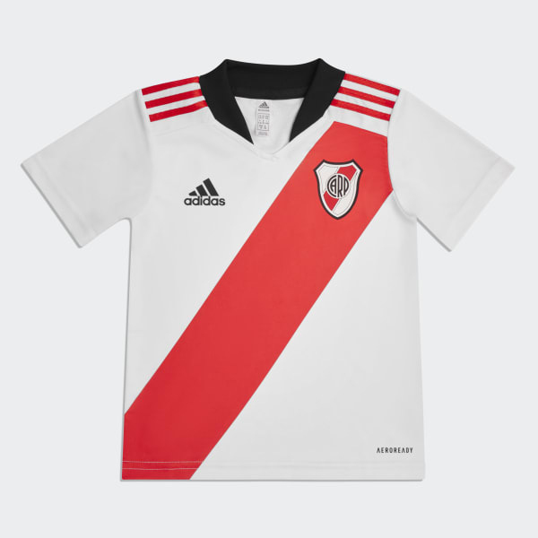 novedad bienestar Lamer adidas Mini Uniforme Local River Plate 21/22 - Blanco | adidas Argentina