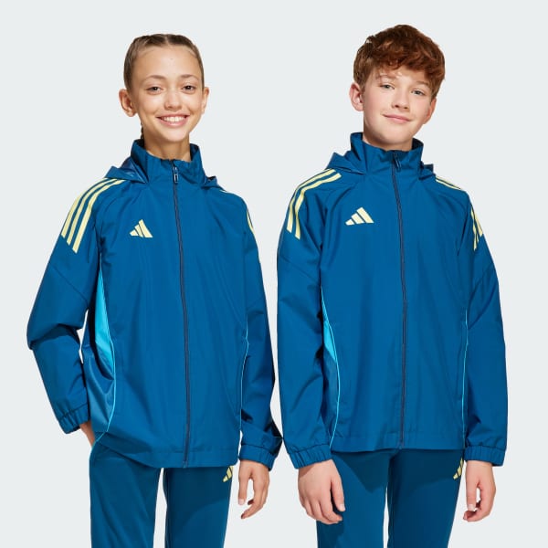 Blue 키즈용 티로 25 컴피티션 올 웨더 재킷
