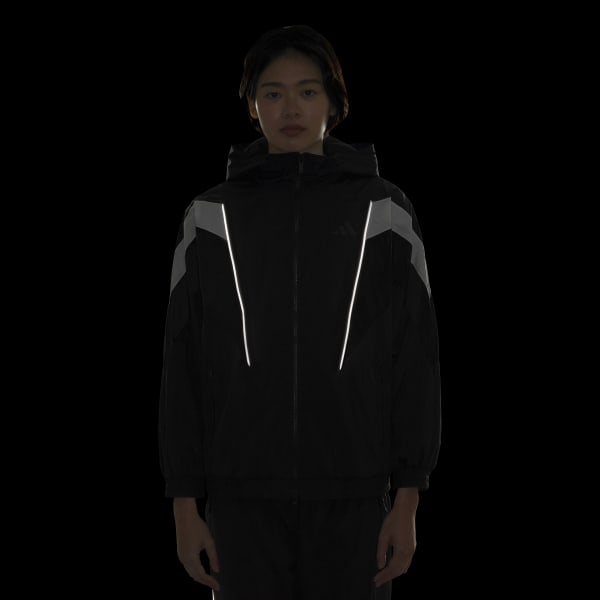 ブラック STADIUM CHROME ウーブンジャケット