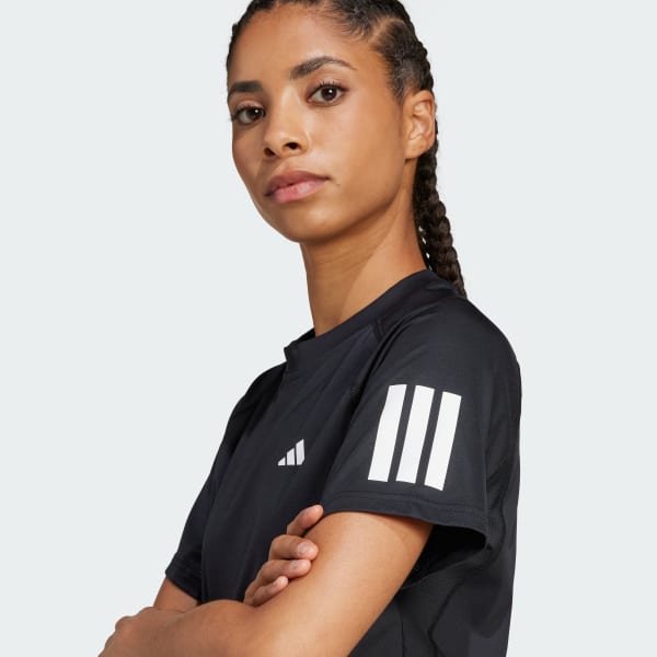 adidas Club 3-Stripes Tennis Climacool Tee Black adidas India