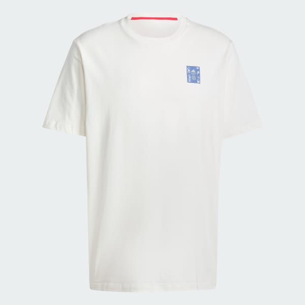 Bialy Koszulka Ajax Amsterdam Seasonal Graphic