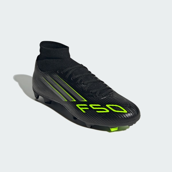 Nero Scarpe da calcio F50 League per terreni compatti/multi-superficie